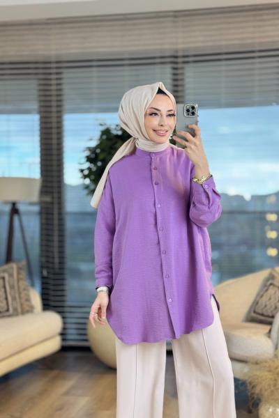 4008 Ada Gömlek Lila