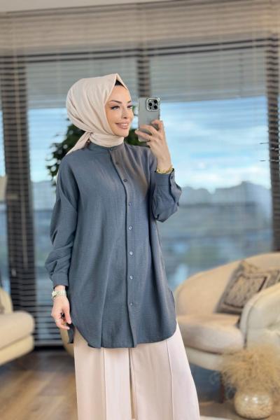 4008 Ada Gömlek Antrasit