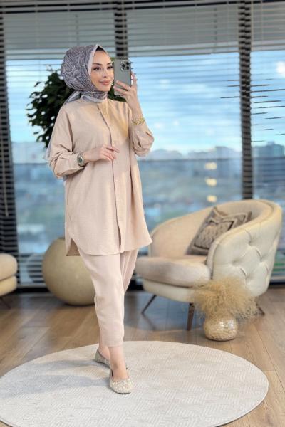 4008 Ada Gömlek Bej