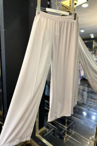 4015 Mass Krep Pantolon Bej