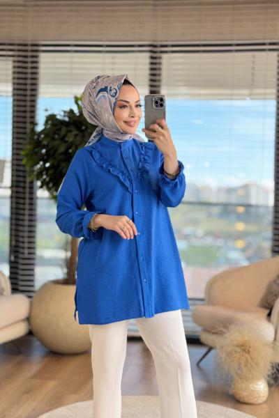 4028 Elsa Gömlek Saks