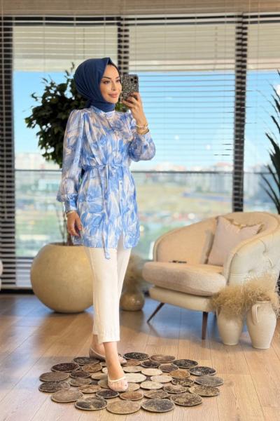 4074 Sofia Tunik Mavi