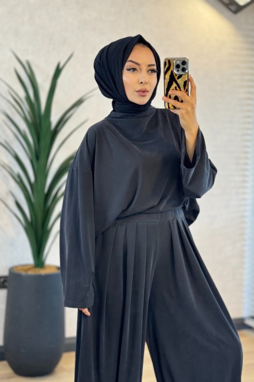4082 İz Takım Siyah