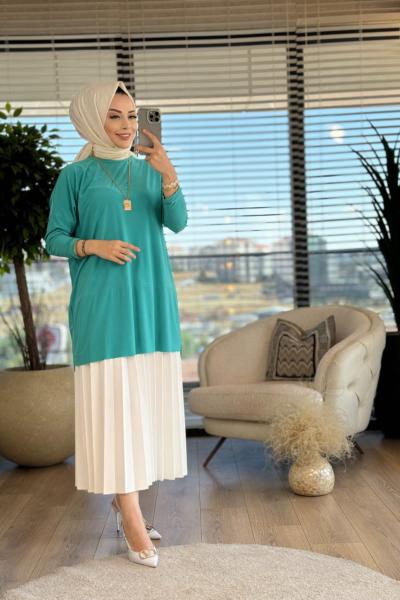 4088 Zerafet Makas Tunik Çağla