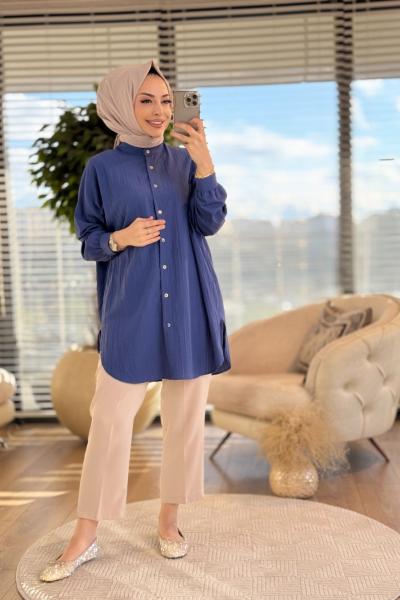 4092 Mara Tunik İndigo