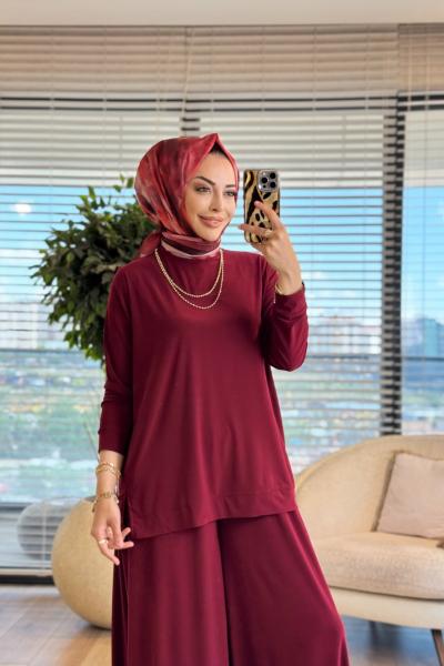 4106 Fresh Takım Bordo