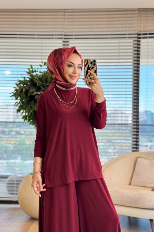 4106 Fresh Takım Bordo