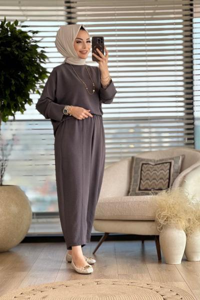 4119 Feriha Takım Antrasit