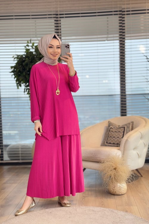 4150 Ela Takım Fuşya