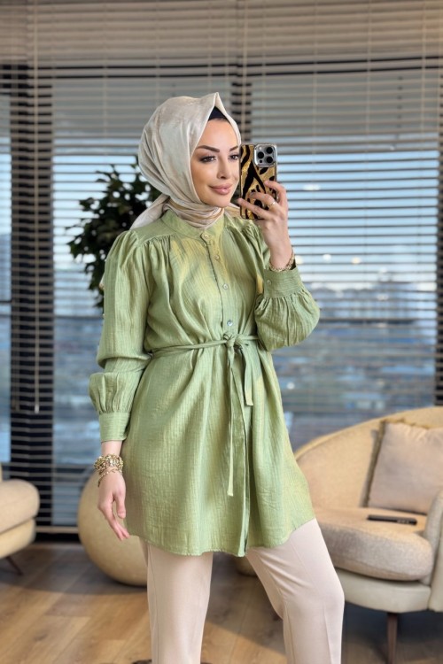 4157 Nare Gömlek Haki
