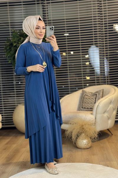 4161 Firuze Takım İndigo