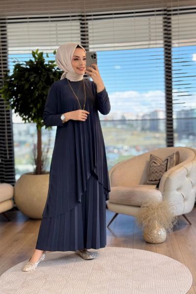 4161 Firuze Takım Antrasit