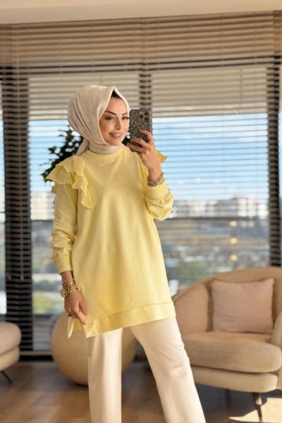 4164 Aliss Sweat Sarı