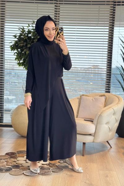 4214 İrem Asimetrik Takım Siyah