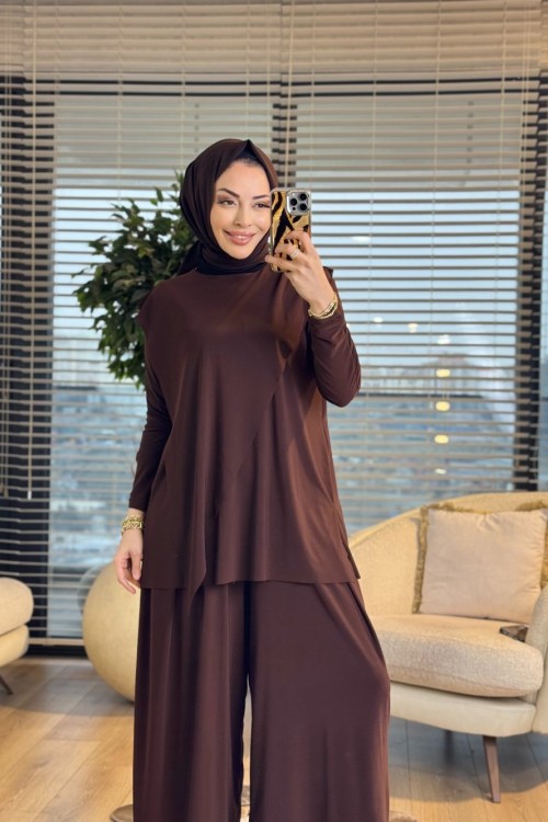 4214 İrem Asimetrik Takım Kahve