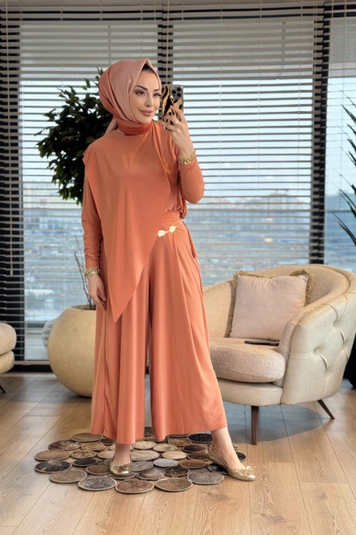 4214 İrem Asimetrik Takım Şeftali