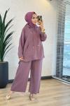 4367 Lyocell Takım Gül