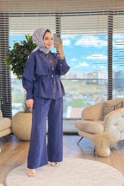 4388 Elif Takım Lacivert