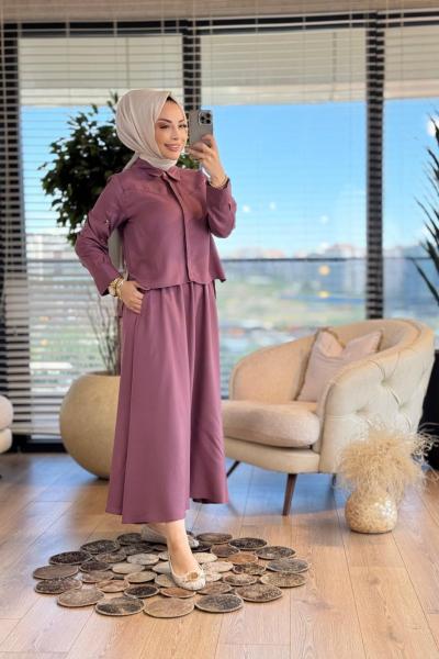 4395 Kol Ve Arka Çıtçıtlı Takım Gül