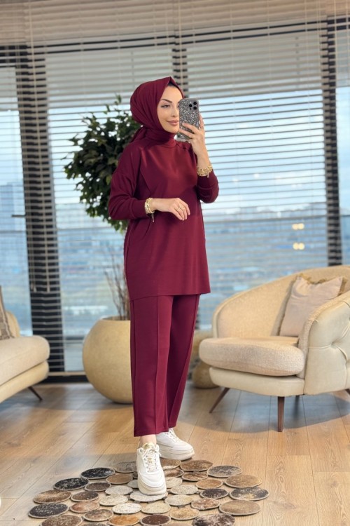 4401 Ecrin Takım Bordo