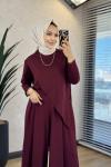 4405 Osyho Elif Asimetrik Takım Bordo