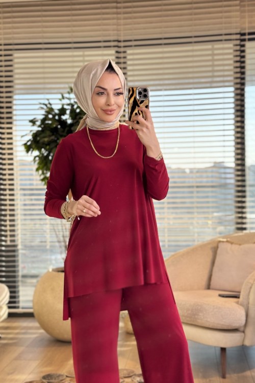 5026 Efil Takım Bordo