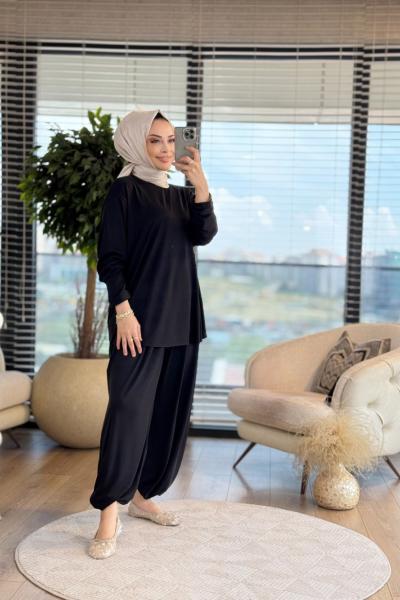 5218 Yasemen Takım Siyah