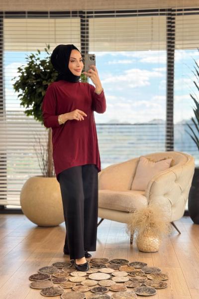 539 Makas Tunik Bordo