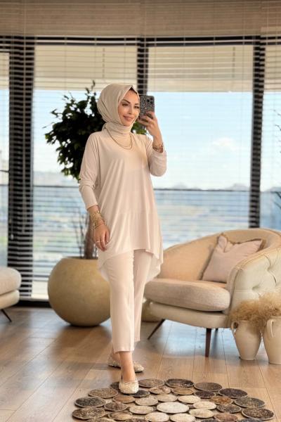 539 Makas Tunik Bej