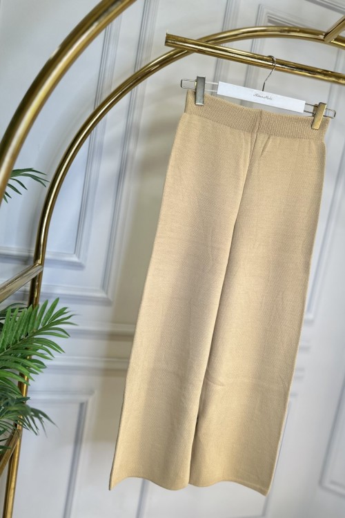 5428 Triko Pantolon Latte