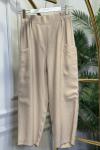 5587 Kanguru Cepli Kanvas Pantolon Camel