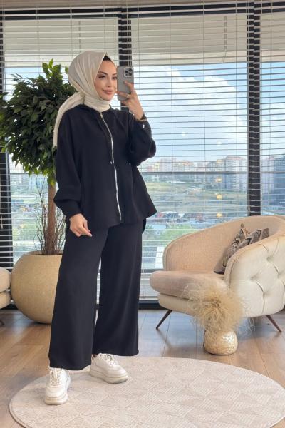 5645 Berfin Takım Siyah