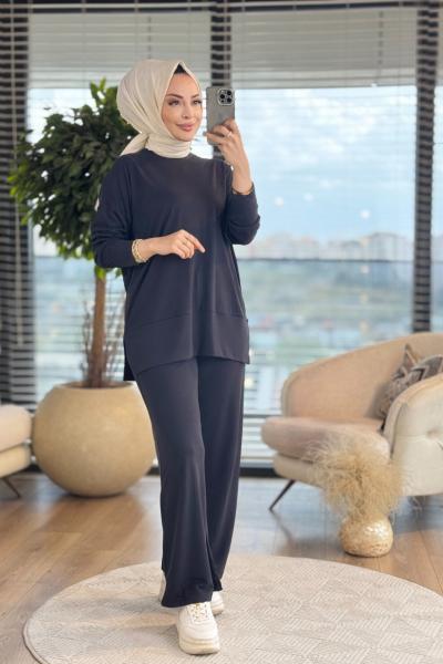 5715 Kübra Takım Siyah