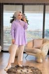 7351 Tencel Gömlek Lila