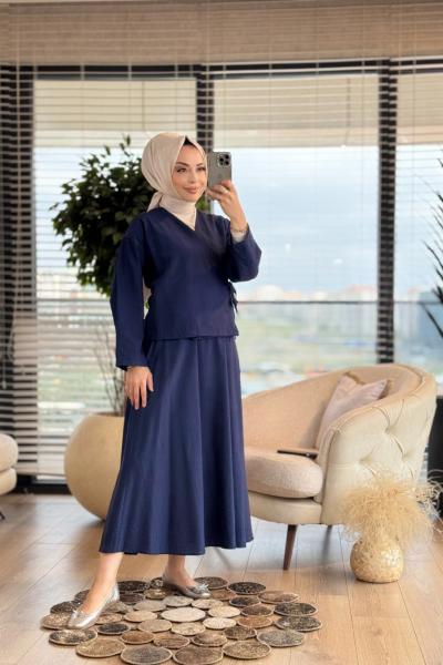 7363 Derya Takım Lacivert