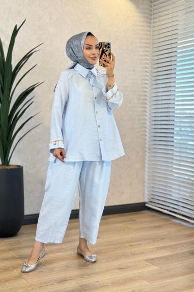 74063 Eftelya Takım Mavi