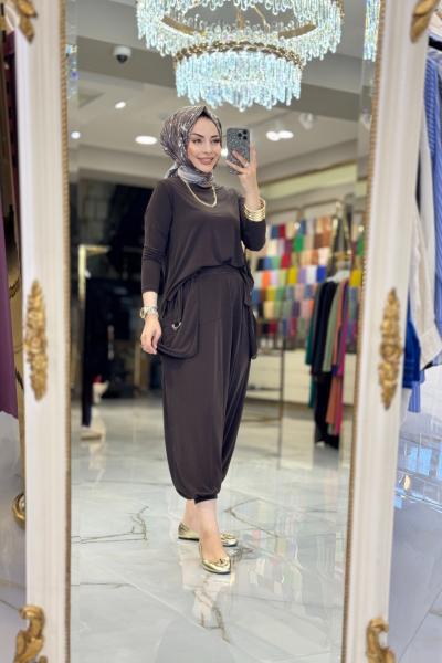 8101 Mihrap Takım Kahve