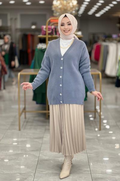 9000 Angora Hırka Antrasit