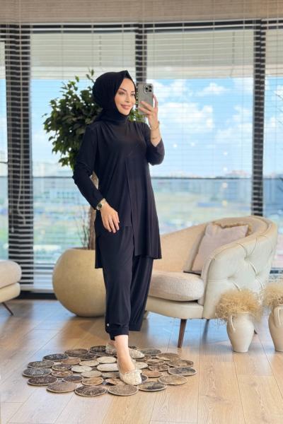 9014 Ay Takım Siyah