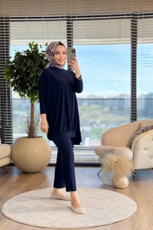 9054 Heawen Takım Lacivert