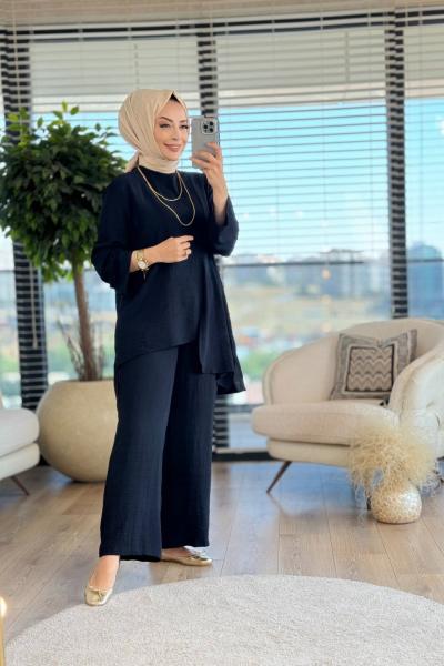 9069 Azra Takım Siyah