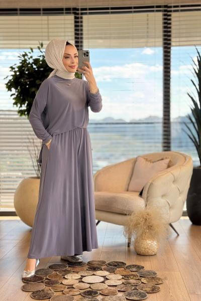 9103 İlkim Takım Gri