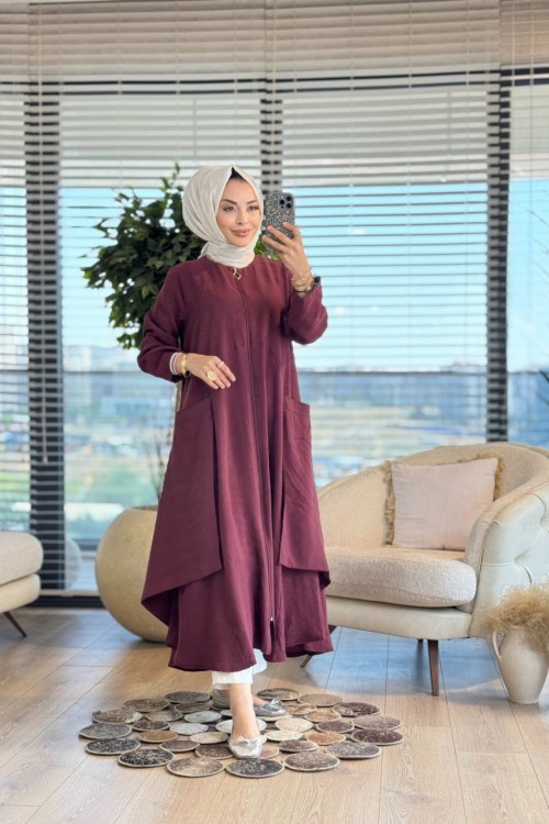 9105 Duru Modal Kap Bordo