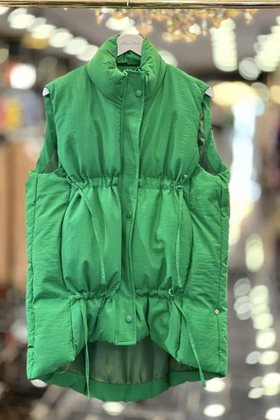 9700 Yanları Bağlamalı Şişme Yelek Benetton