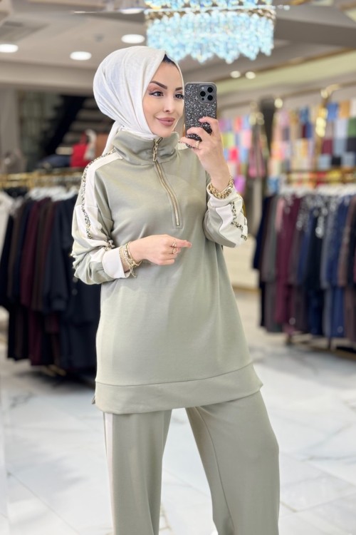 9827 Kolları Taş Şeritli Takım Çağla