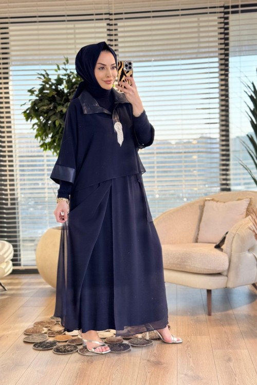 HWN6267 Eflal Takım Lacivert
