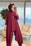 HWN6286 Burçak Takım Bordo