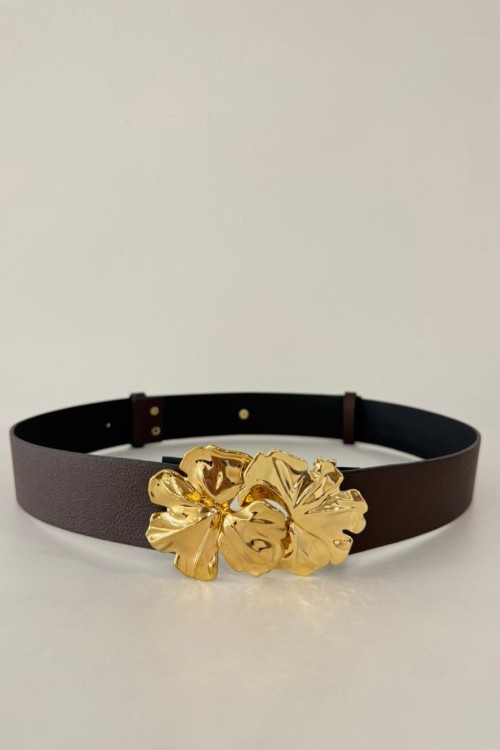 MRW1599 Flower Kemer Kahve