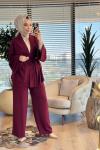 MRW1644 Elegance Takım Bordo