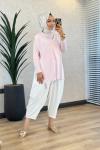 MRW1847 Pop Doha Tunik Pembe